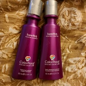 Colorproof Superrich Mini Shampoo And Conditioner Unused Sealed New